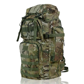 Тактичний рюкзак “Kiborg Pro” 70L Мультикам. Великий рюкзак тактичний multicam, армійський рюкзак на 70 літрів