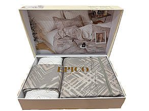 Постільна білизна Epico Satin 4 наволочки - Євро