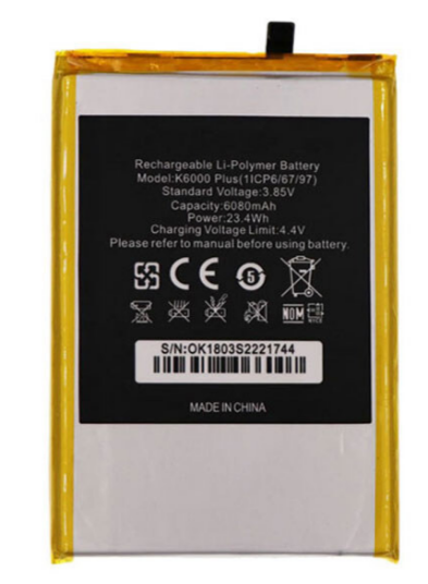 Акумулятор Oukitel K6000 / K6000 Pro [Original PRC], фото 1
