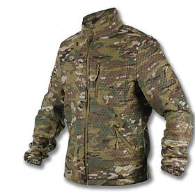 Флісова кофта Militex Windblock Tactical Multicam mod-4. Фліска військова, тактична флісова кофта мультикам