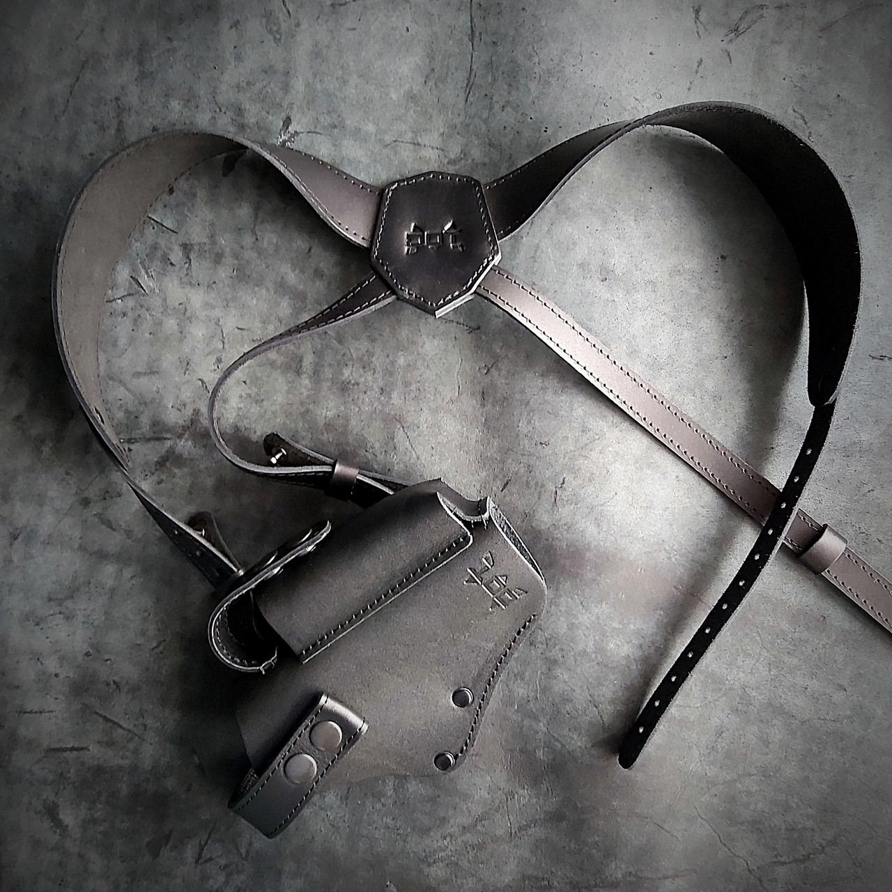 Кобура оперативна для BERETTA 92  прихованого носіння чорна