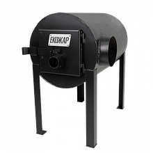 Піч буржуйка Екожар Про 200 горизонтальна