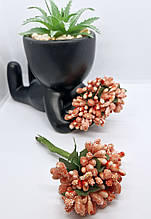 Тичинки, додатки. Лак, цукор, кукурудза.  У пучку 12 тичинок. Ціна за пучок. Колір  помаранчевий світлий.