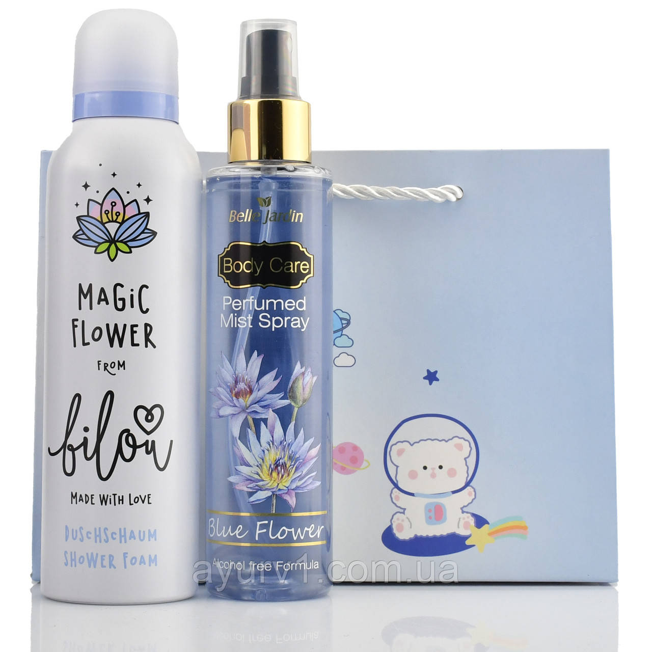 Подарочный набор для нежного ухода "Цветочное вдохновение"