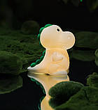 Нічник дитячий світильник силіконовий Дракошка Dinosaur JXJA020, фото 3