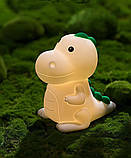 Нічник дитячий світильник силіконовий Дракошка Dinosaur JXJA020, фото 2