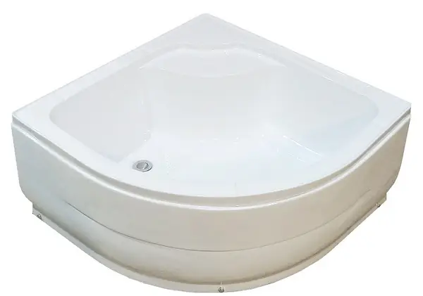 Душовий бокс KO&PO 6021 90х90х195 см без даху на глибокому піддоні без гідромасажу сатин скло матове, фото 4