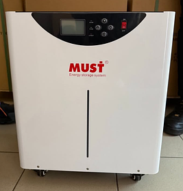 Система зберігання електроенергії MUST HBP18-3024 3 кВт 3,2 кВт·год LiFePO4
