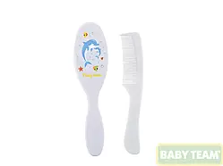Набір гребінець та щітка Baby team, 0+, арт. 7105