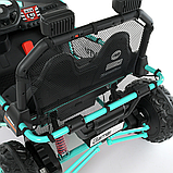 Електромобіль дитячий Джип M 4969EBLR (24V), Бірюзовий, фото 7