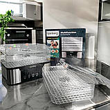 Електрична сушка Rainberg 1000 Вт на 5 ярусів для овочів фруктів і м'яса з терморегулятором 35-80°C, фото 3