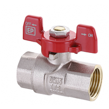 Кран кульовий EUROPRODUKT 1/2" ГГБ (1/2" ГГБ)