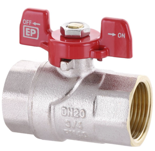 Кран кульовий EUROPRODUKT 3/4" ГГБ (3/4" ГГБ)