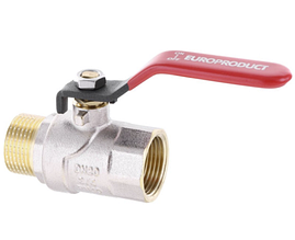 Кран кульовий EUROPRODUKT 1/2" ГШР (1/2" ГШР)