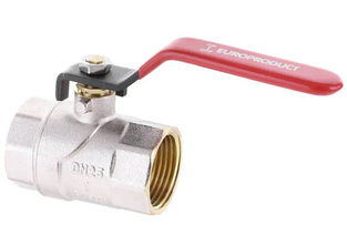 Кран кульовий EUROPRODUKT 3/4" ГГР (3/4" ГГР)