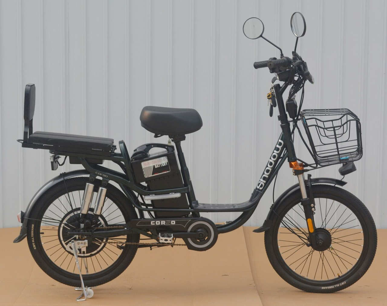 Електровелосипед двоколісний Corso Shadow (Двигун 500W, акумулятор 48V20AH)