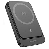 Портативна батарея Power Bank Borofone BJ63A 10000mAh PD20W (бездротова зарядка) Чорний