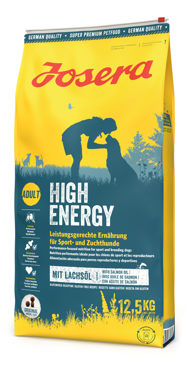 Сухий корм Josera High Energy для дорослих активних собак 12,5 кг, фото 1