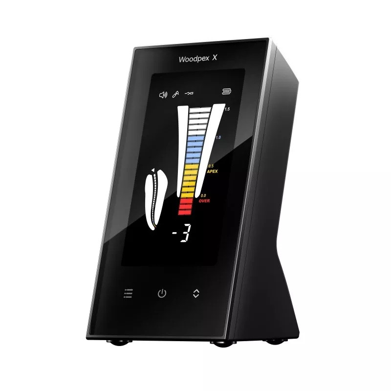 Woodpecker Woodpex X Black — апекслокатор з кольоровим дисплеєм, бездротове живлення, підтримка підключення до ендомотора