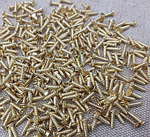Саморізи, шурупи декоративні. Колір золото 2,5х10мм. Комплект (10шт), фото 5