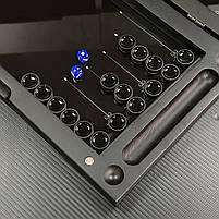 Нарди скляні з дерев'яним корпусом Носоріг 50×24×6см на подарунок, фото 10