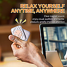 Магнітний слайдер Антистрес PUNCH іграшка з металу фіджет з паракордом EDC, фото 2