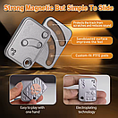 Магнітний слайдер Антистрес PUNCH іграшка з металу фіджет з паракордом EDC, фото 4