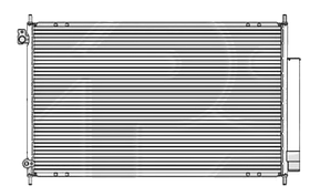 Конденсатор кондиціонера Acura TSX 04-08 Koyoair АКПП/МКПП; 690X389X16; +осушувач; (2.4/2.0)