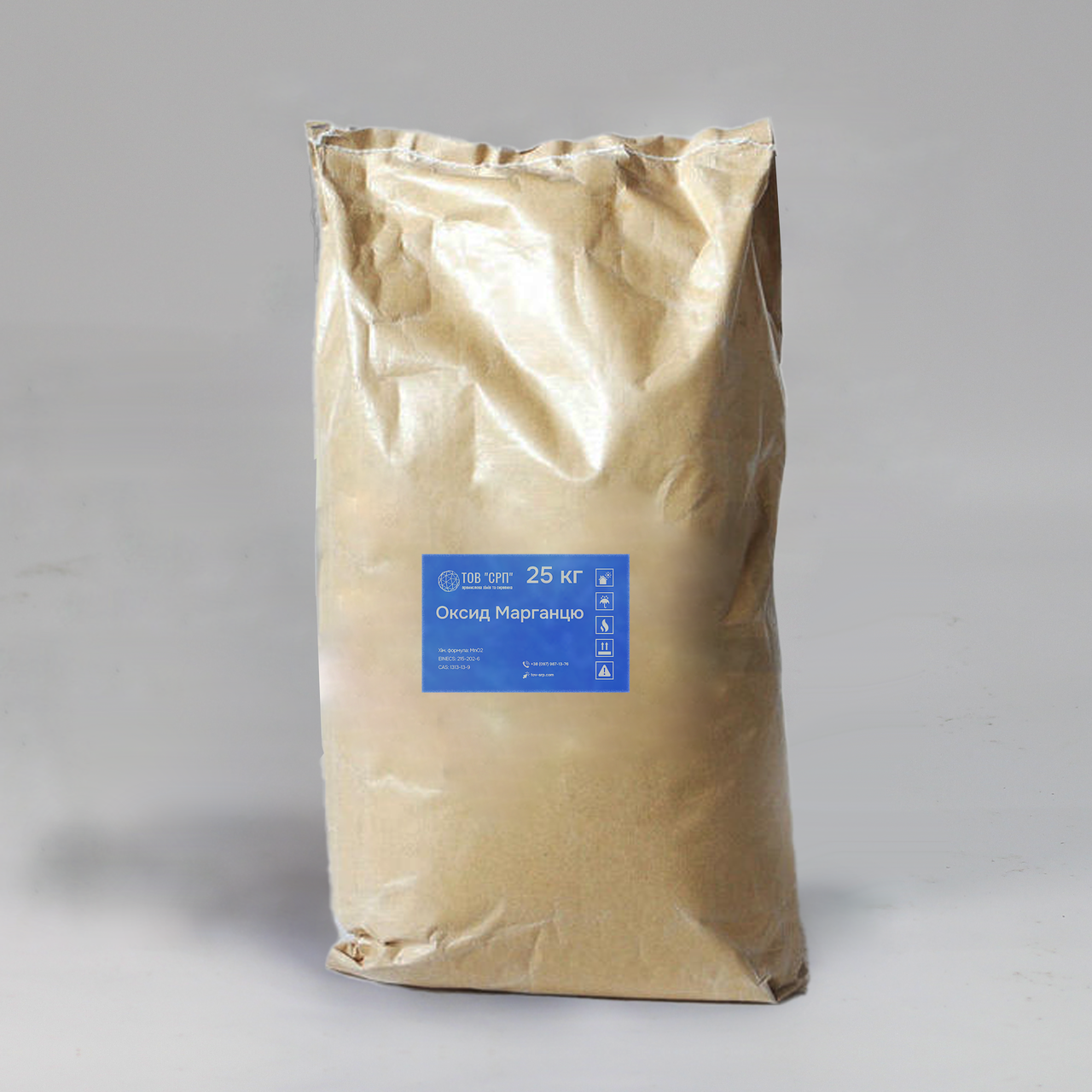 Оксід марганцю (IV) (мішки по 25кг)