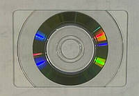 Диск СD-R визитка ( CD-R business card ) ELLITEX 45 Mb 6 min 16x + конвертик РР, 100 шт