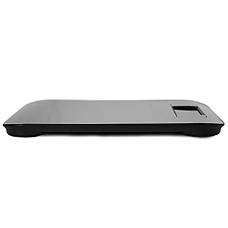 Кухонні настільні електронні ваги із сенсорним керуванням Usb до 5кг LCD-дисплей Grunhelm KES-045UB Чорний, фото 2