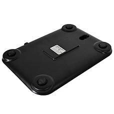 Кухонні настільні електронні ваги із сенсорним керуванням Usb до 5кг LCD-дисплей Grunhelm KES-045UB Чорний, фото 4