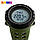 Skmei 1254 Compass зелений чоловічий спортивний годинник із компасом, фото 7