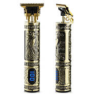 Тример акумуляторний для стрижки з дисплеєм та насадками RAF R.431, фото 2