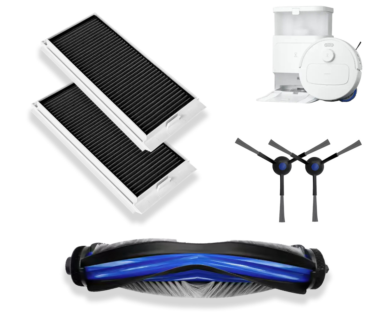 Комплект 5 аксесуарів для Ecovacs Deebot N30 Omni / N30 Pro Omni