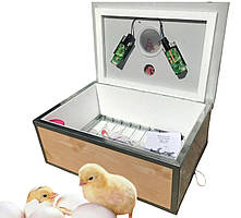 Інкубатор універсальний ,100, з механічним переворотом , у пластиковому корпусі