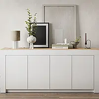 Комод в спальню вітальню дитячу Ларрі 1 без ручок великий сучасний для речей білизни одягу спальні сучасні комоди