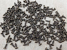 Саморізи великі для кріплення. "стара латунь" 2х10мм. Комплект (10шт), фото 4