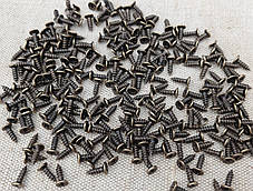 Саморізи великі для кріплення. "стара латунь" 3х12мм. Комплект (10шт), фото 3