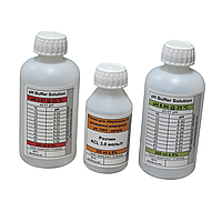 Комплект готових розчинів 4,01 (250мл); 6,86 (250мл) + розчин для зберігання електродів (100мл)
