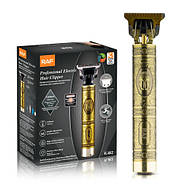 Акумуляторний триммер для стрижки бороди та вусів RAF R.482 3 насадки, фото 8