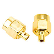 Роз'єм антенний SMA Male (тато) прямий під пайку на напівгнучкий кабель RG 405 086 Belden 1671 до 2.3 мм, фото 4