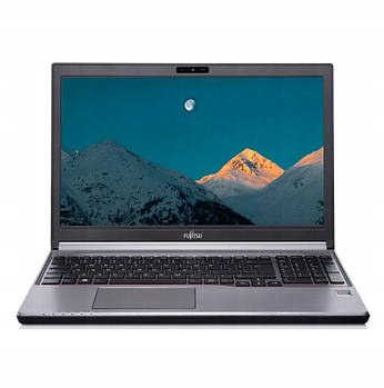 Ноутбук Fujitsu Lifebook E756, 15.5”, 1920x1080, i5-6200U, 16gb, 256ssd, webcam, psu Б/У