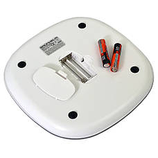 Кухонні настільні електронні ваги із сенсорним керуванням до 5кг LCD-дисплей Grunhelm KES-025LW Білий, фото 3