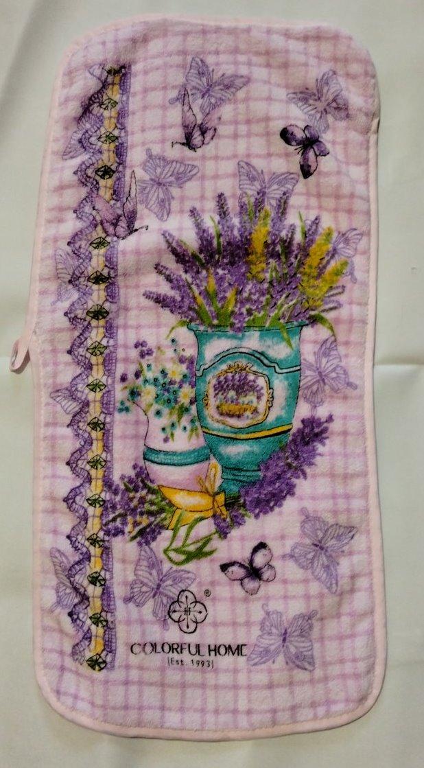 Рушник для кухні з мікрофібри Colorful Home 25х50см фіолетовий С-7586-802