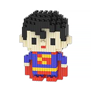 Конструктор Magic Blocks Мультгерої Супермен, 3D конструктор 120 мм