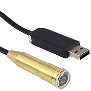 Ендоскоп-камера USB водонепроникний з 4LED підсвічуванням і кабелем 5 метрів, фото 2