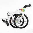 Велобіг дитячий Corso 14 дюймів NL-19903 Білий, складана нейлонова рама, надувні колеса 14'' (Біговел), фото 6