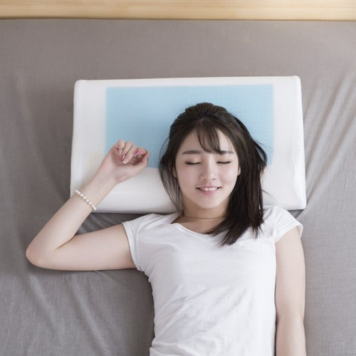 Велика ортопедична подушка з охолоджувальним гелевим наповнювачем