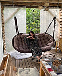 Гойдалки садові для дорослих, Дитяча гойдалка для дому, Підвісна гойдалка 90х180 см, Крісло-гойдалка, фото 10